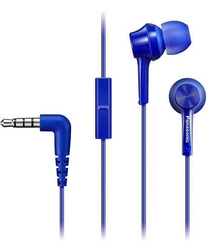 Panasonic Rp-tcm115 Auriculares Internos Tipo Canal, Azules