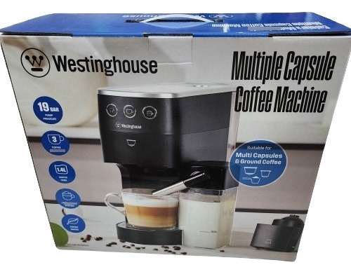 Cafetera Multicapsula Westinghouse Wh-cm1450mc01-b 19b Negra Negro