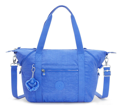 Bolsa Linda Média Original Kipling Art Azul Havana Blue