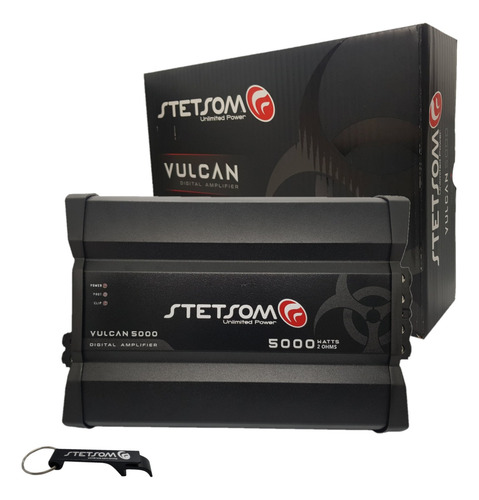 Modulo Amplificador Stetsom Vulcan 5000w Rms 2 Ohms Digital