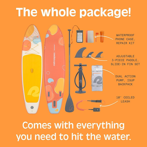 Paddle Board Infable Retrospec Weekender C/ Bomba Accesorios