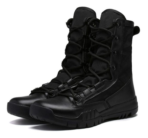 Botas Militares Militares Originales Para Hombre, Negras Y M