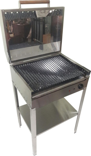 Parrilla Eléctrica Ac Inox 60x40 Funda + M/envios 