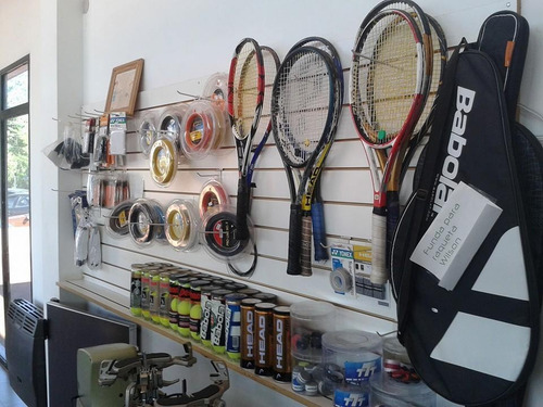 Imagen 4 de 7 de Servicio Profesional De Encordado De Raquetas Tenis Y Squash