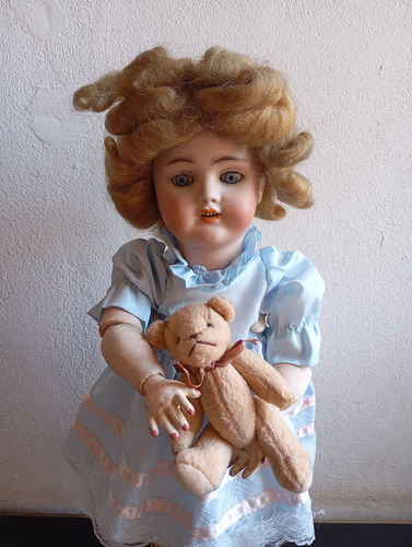 Muñeca Marilu Muñeca Antigua Porcelana Simon Y Halbig (Usado)