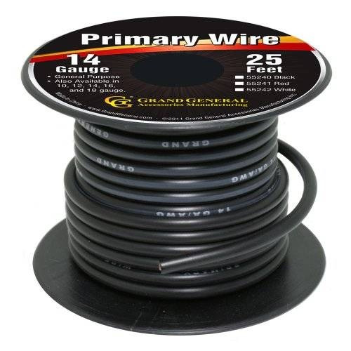 Gran General 55240 Negro 14-wire Gauge Primaria