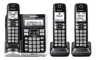 Teléfono Panasonic KX-TGF573S inalámbrico - color negro