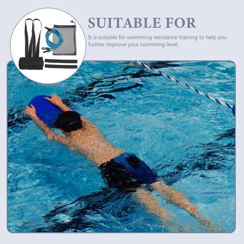 1 Juego De Tobilleras Para Entrenamiento De Natación Con Ban