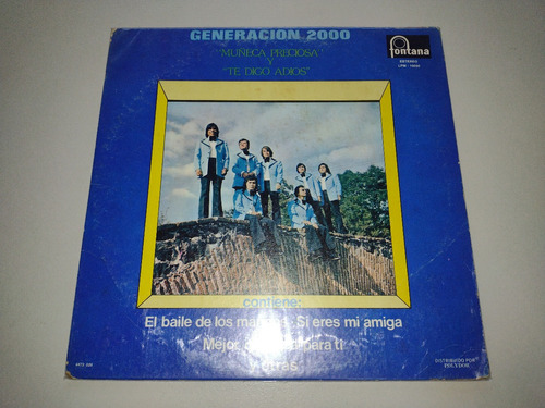 Lp Generacion 2000 Muñeca Preciosa Te Digo Adios Balada