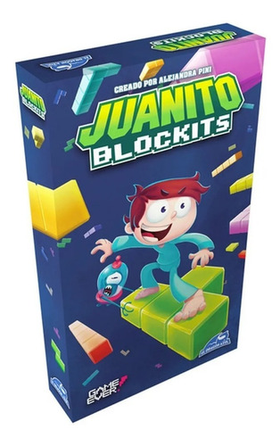 Juego De Mesa Juanito Blockits El Dragon Azul