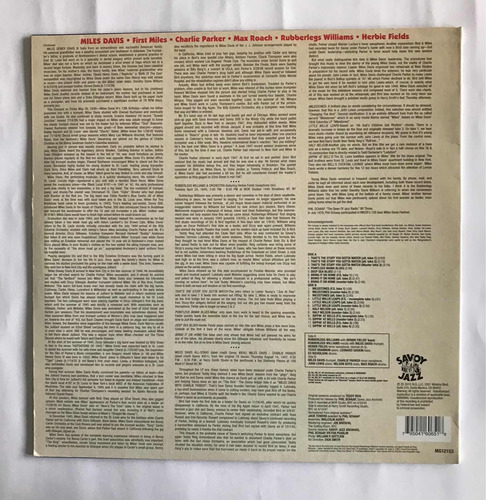 Lp - Miles Davis - First Miles - Importado - Vg+