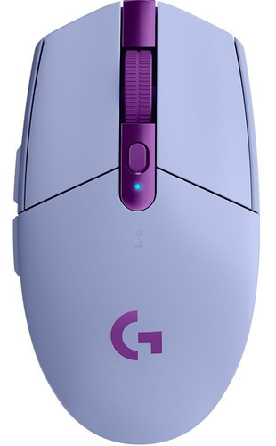 Mouse Inalambrico Gamer Logitech G305 Lightspeed Lila Backup