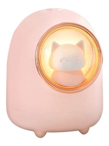 Humidificador Gato Aromaterapia Led 2 Colores