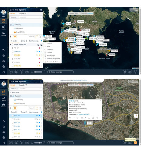 Imagem 4 de 9 de Plataforma De Rastreamento Gps Com App + Chip M2m Vivo 50mb