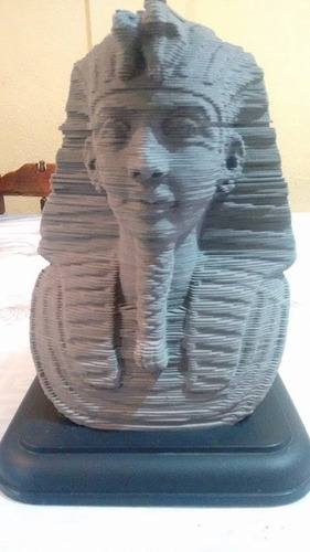 Rompecabezas Pieza Decorativa 3d Tutankhamon Milton Bradley