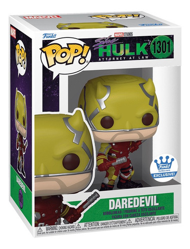 Funko Pop Daredevil #1301 Funkoshop Yellow Suit Marvel
