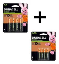 Comprar Kit 4 Aa Piezas + 4 Aaa Piezas Duracell Cef14