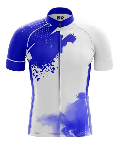 Jersey Ciclismo Maillot M Corta Mtb Maquina Celeste