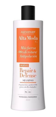Alfaparf Alta Moda Shampoo Hair Repair X 300ml 