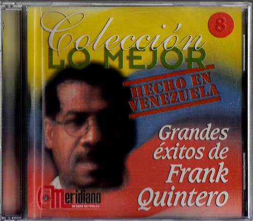 Frank Quintero. Coleccion Lo Mejor Cd Original Us Qqa.