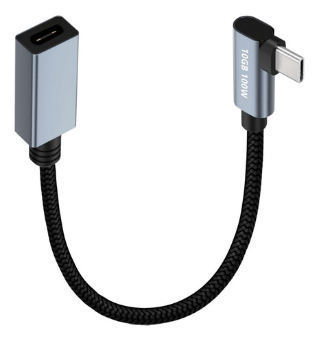 Cable De Extensión Usb C, 0.5 Metros Conector Tipo C 3.1 Mac