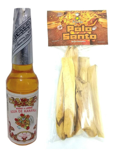 Água Florida Peruana Kananga 70ml + Palo Santo 50g - Parcele