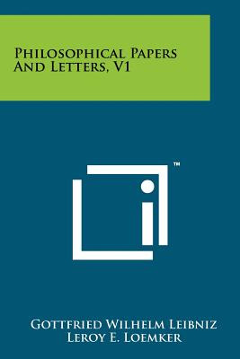 Libro Philosophical Papers And Letters, V1 - Leibniz, Got...