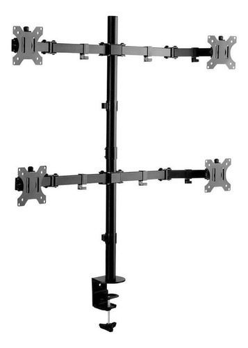 Soporte Para 4 Monitores Articulado Universal 13 A 32