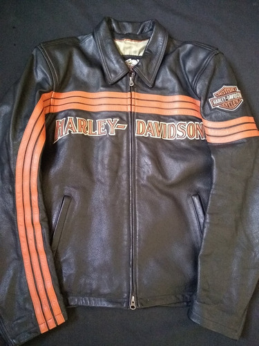 Chamarra De Piel Harley Davidson