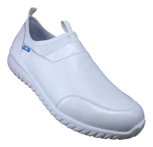 Zapato Tenis Blanco Piel Ultraligero Enfermero Dr Hosue 4014