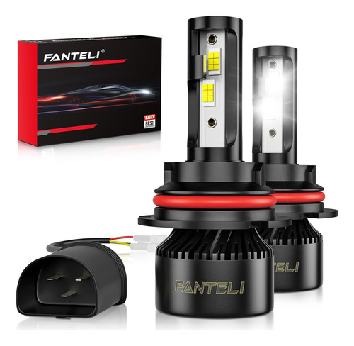 Fanteli 9007 - Foco Led Para Faros Delanteros, 20000 Lúmenes