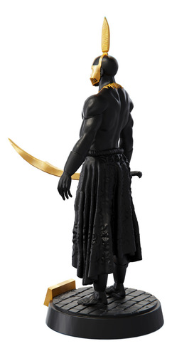 Estátua Ogum Umbanda Candomblé - Orixá Guerreiro - Versão 2 Cor Cor Aurum Noctis