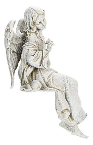 Joseph Studio 64554 Tall Sitting Angel Looking Down Statue 1