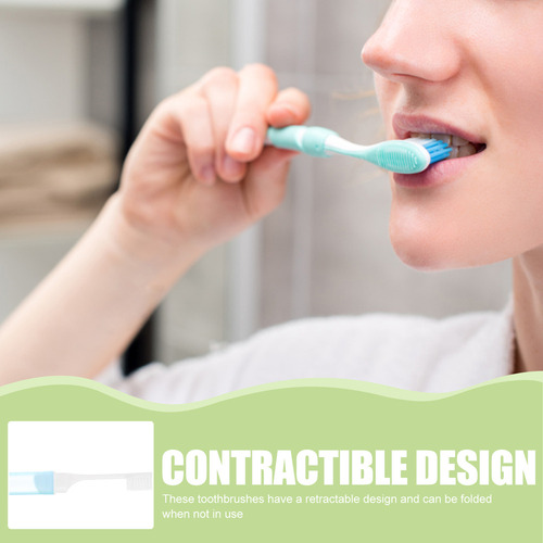Nuevo Cepillo De Dientes Plegable, Cepillo De Dientes
