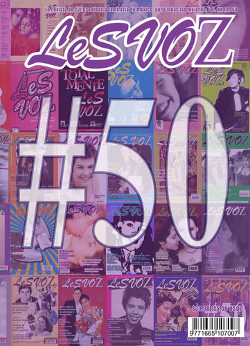 Imagen 1 de 1 de Revista Lesvoz #50, 2018, Cultura Lésbica Feminista 