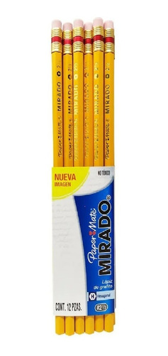 Lápiz Mirado 2 1/2 Con 12 Piezas
