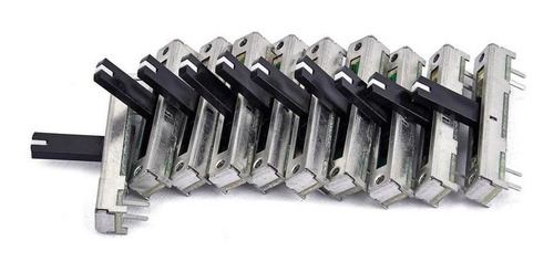 10 Piezas B50k Slide Potenciómetro Potes Partes