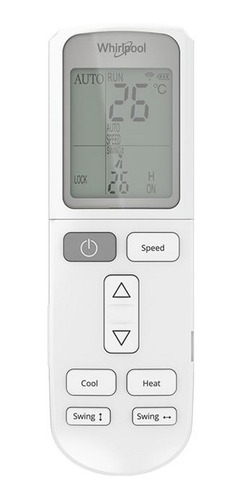 Aire acondicionado Whirlpool split frío 12000 BTU blanco 115V SWA1048Q