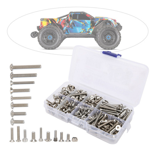 . Juego De Tornillos De Acero Inoxidable Screw Rc Car For