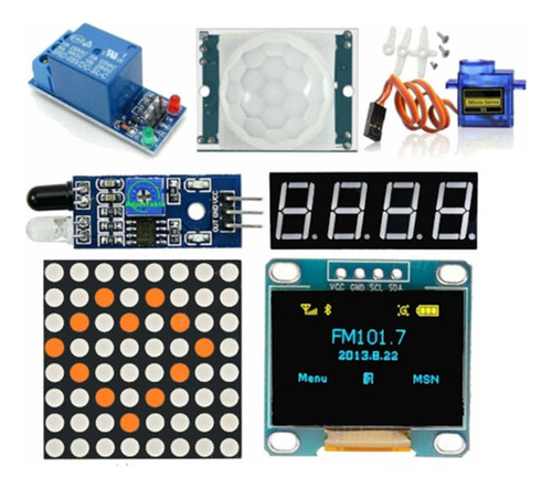 Módulo De Pantalla Para Arduino Kit Channel Relay Module 328