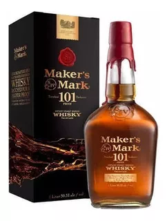 Whisky Makers Mark 101 Litro En Estuche - Recoleta