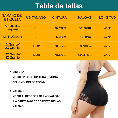 Panties Moldeadoras Para Mujer Pantalones Cortos Para Mujer