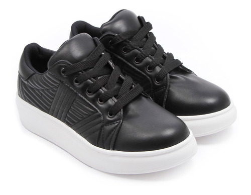Imagen 2 de 8 de Zapatilla Mujer Sneaker Urbana Plataforma Verano Napo
