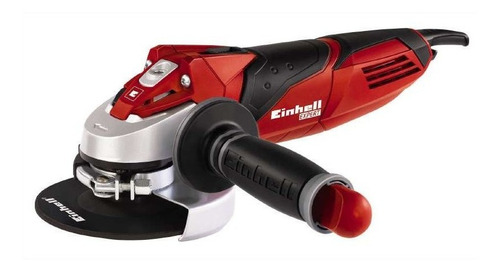 Amoladora angular Einhell Expert TE-AG 115/750 DP de 50 Hz color rojo 750 W 220 V - 240 V + accesorio