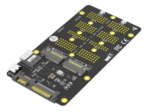Sata M.2 Nvme/sata 2 En 1 A Sff- 8654 Y Adaptador Sata