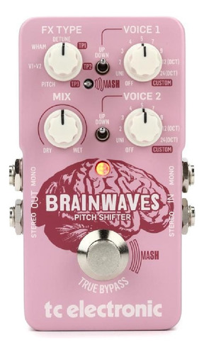 Pedal Efecto Guitarra Tc Electronic Brainwaves Pitch Shifter