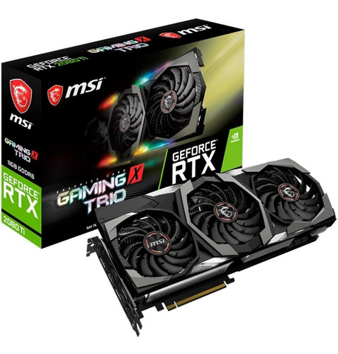 Nvidia Msi Gaming X Trio Geforce Rtx 20 Series Rtx 2080 Ti