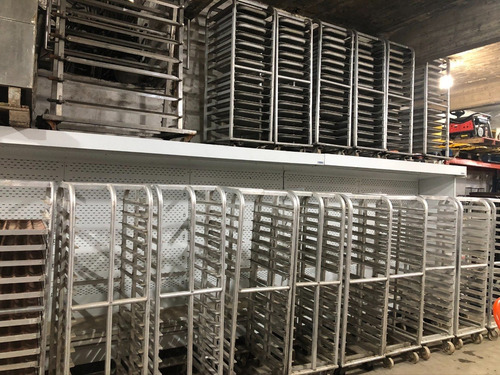 * Carro Latero Panadería Aluminio C/bandejas 60x45 *leer* (Usado)