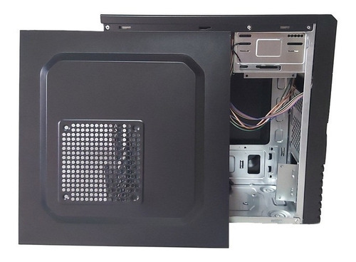 Gabinete C/ Fonte 200w 1 Baia Mymax Escritório Pequeno 2 Usb