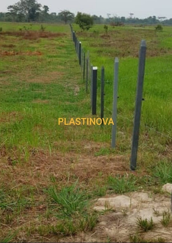 Estantillo Poste De Plastico Economico 6cm X 6cm X 2mts